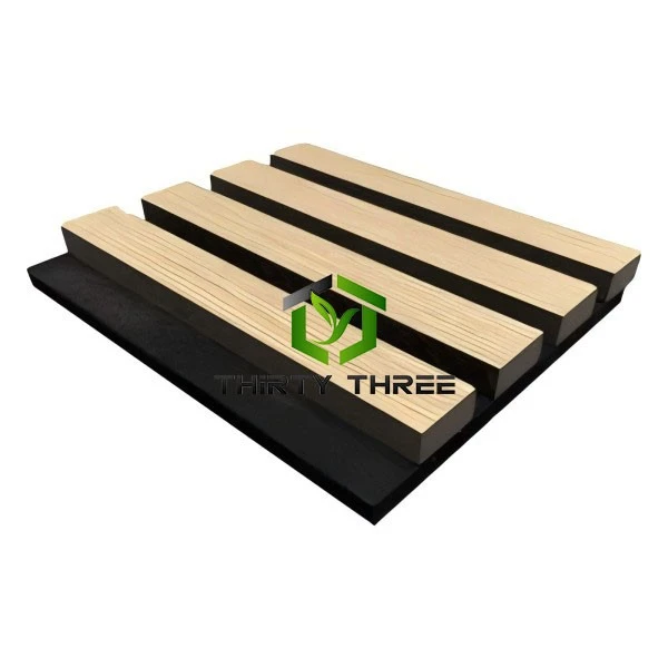PET Acoustic Wall Panel Board Akupanel Wood Slat
