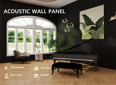 Sound Absorbing Acoustic Slatted Panels Akupanel suppliers